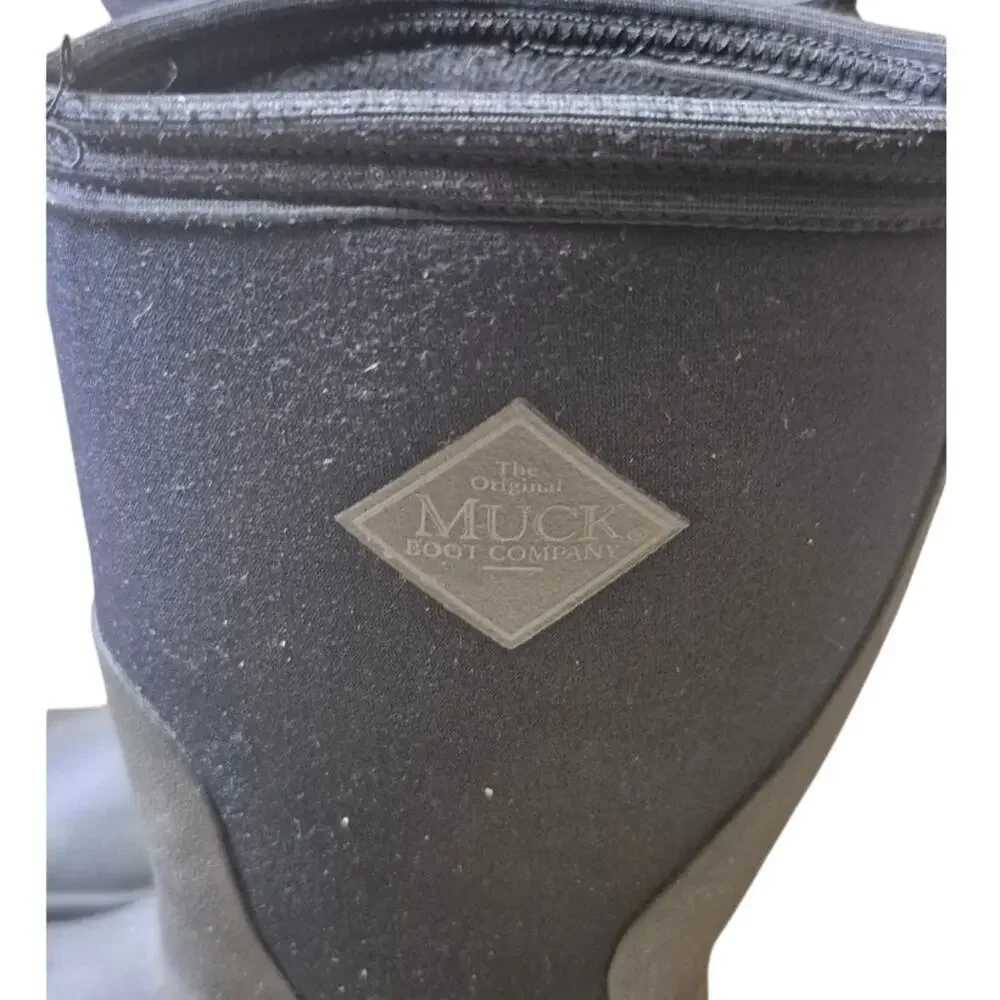 Muck Boots Rugged II Winter Boots Kids Black Pull On Round Toe Waterproof - 1